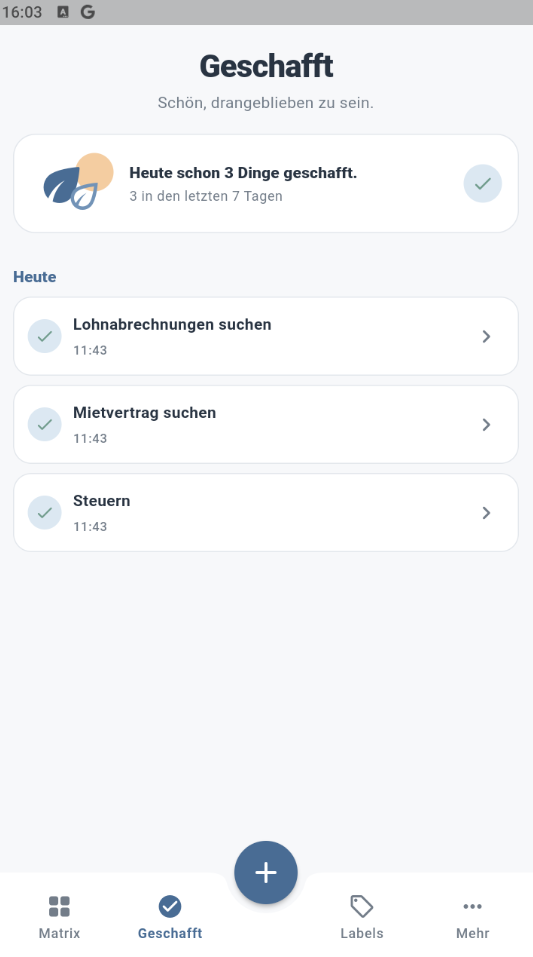 DOARA Ansicht Geschafft